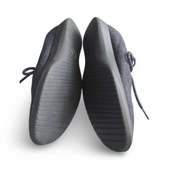 Allbirds Wool Runners Women’s Size 9 All Black Merino Wool Lace Up Comfort Shoes - Picture 4 of 12